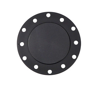 NRG Horn Delete Plate Flush - Black - STR-150BK Photo - Primary