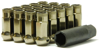 Wheel Mate Muteki SR48 Open End Lug Nuts - Titanium 12x1.25 48mm - 32905T Photo - Primary