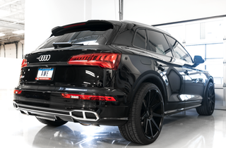 AWE Tuning Audi B9 SQ5 Resonated Touring Edition Cat-Back Exhaust - No Tips (Turn Downs) - 3015-31016 Photo - Mounted