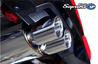 GReddy 2017+ Honda Civic Sport Hatchback 76mm Supreme SP Cat-Back Exhaust - 10158212 Photo - Primary