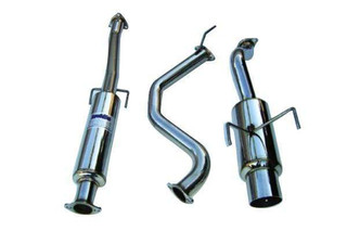 Invidia 92-95 Honda Del Sol (101mm tip) Cat- Back Exhaust - HS92HD1GTP