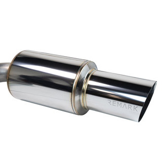 Remark 2022+ Toyota GR86 / Subaru BRZ T304 Stainless Steel Catback Exhaust System - RK-C1063T-04