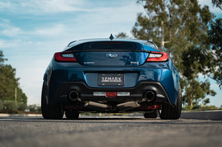 REMARK Elite Spec CatBack Exhaust, Toyota GR86 / Subaru BRZ 2022+, Stainless Steel Tip Cover - RK-C2063T-04
