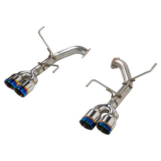 Remark 2022+ Subaru WRX (VB) 3.5in Axleback Exhaust w/ Burnt Stainless Double Wall Tip - RO-TTVB-D