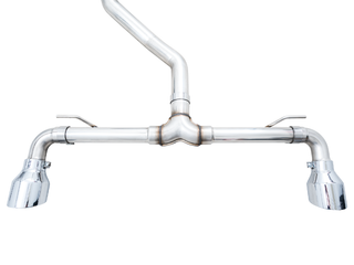 AWE 2022 VW GTI MK8 Touring Edition Exhaust - Chrome Silver Tips - 3015-32658 Photo - out of package