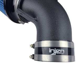 Injen 2020 BMW M340i SP Short Ram Air Intake System Wrinkle Black Finish - SP1140WB Photo - Mounted