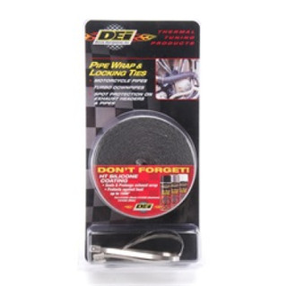 DEI Exhaust Wrap Kit - Pipe Wrap and Locking Tie - Black - 10119 Photo - in package