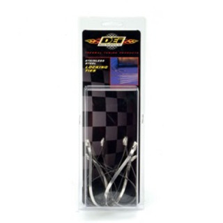 DEI Stainless Steel Locking Tie 8in - 8 per pack - 10201 Photo - in package