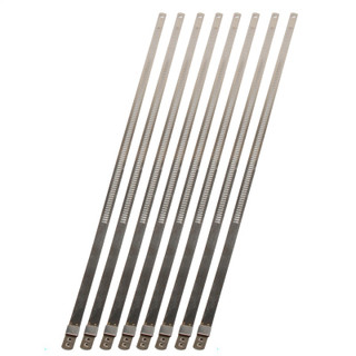 DEI Stainless Steel Positive Locking Tie 1/4in (7mm) x 9in - 8 per pack - 10208 Photo - Primary