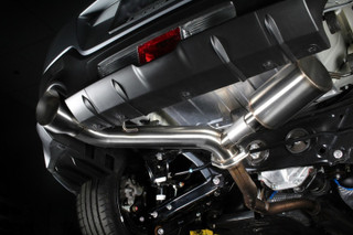 Perrin 2022 BRZ/GR86 Axle Back Exhaust SS (Single Side Exit w/Helmholtz Chamber) - PSP-EXT-368BR User 1