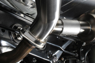 Perrin 2022 BRZ/GR86 Axle Back Exhaust SS (Single Side Exit w/Helmholtz Chamber) - PSP-EXT-368BR User 1