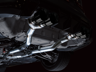 AWE Track Edition Catback Exhaust for BMW G8X M3/M4 - Diamond Black Tips - 3020-42482 Photo - out of package