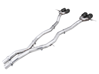 AWE Track Edition Catback Exhaust for BMW G8X M3/M4 - Diamond Black Tips - 3020-42482 Photo - out of package