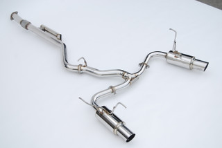 Invidia 2022+ Subaru WRX N1 Twin Outlet Single Layer SS Tip Cat-Back Exhaust - HS22WRXGTP User 1