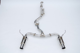 Invidia 2022+ Subaru WRX N1 Twin Outlet Single Layer SS Tip Cat-Back Exhaust - HS22WRXGTP User 1