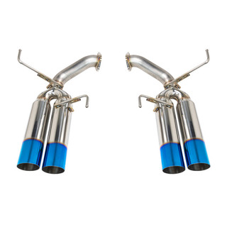 Remark 2022+ Subaru WRX BOSO Edition Axle Back Exhaust w/ Burnt Stainless Tip - RO-TTVB-SL