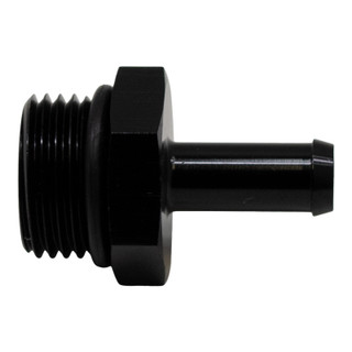 DeatschWerks 8AN ORB Male to 5/16in Male Barb Fitting (Incl O-Ring) - Anodized Matte Black - 6-02-0510-B Photo - Primary