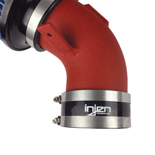 Injen 2020 BMW M340i SP Short Ram Air Intake System Wrinkle Red Finish - SP1140WR Photo - Mounted