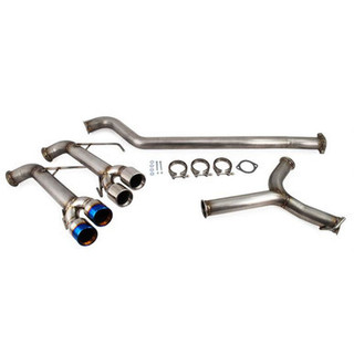 ETS Subaru WRX 2022 Muffled & Non-Resonated Catback Exhaust System Blue Tips - 200-60-EXH-008