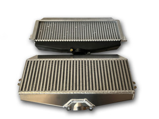 ETS Subaru 2022 WRX Top Mount Intercooler Black Core - 200-60-IC-202 Comparison Front View
