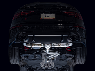 AWE Tuning Audi 22-23 8Y RS3 Cat-Back SwitchPath Exhaust (No Tips) - 3025-31389 Photo - Mounted