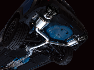 AWE Tuning 2022+ VB Subaru WRX Touring Edition Exhaust - Diamond Black Tips - 3015-43979