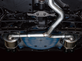 AWE Tuning 2022+ VB Subaru WRX Touring Edition Exhaust - Diamond Black Tips - 3015-43979
