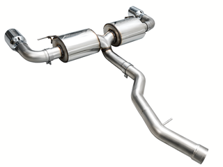 AWE 19-23 BMW 330i / 21-23 BMW 430i Base G2X Touring Axle Back Exhaust - Chrome Silver - 3015-32429 Photo - out of package