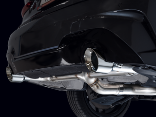 AWE 19-23 BMW 330i / 21-23 BMW 430i Base G2X Track Edition Axle Back Exhaust - Chrome Silver - 3020-32429 Photo - Mounted