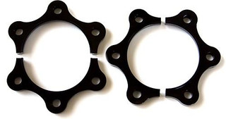 BLOX Honda S2000 Racing Half Shaft Spacers - Black (Recommended for vehicles lowered 1.25in or more) - BXDL-00101-BK Photo - Primary