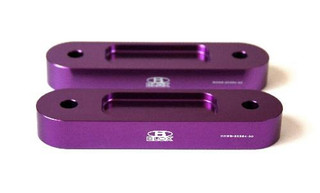 BLOX Honda S2000 Racing Front 12mm Thin Spacer Bump Steer Kit - Black (Lowered 1in and more) - BXSS-20354-12-BK Photo - Primary