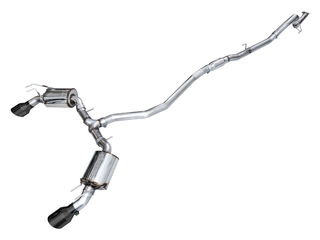 AWE Tuning 2022+ Honda Civic Si FE1 FWD Touring Edition Catback Exhaust - Dual Diamond Black Tips - 3015-33331 Photo - Primary