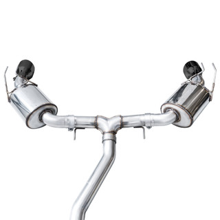 AWE Tuning 2022+ Honda Civic Si FE1 FWD Touring Edition Catback Exhaust - Dual Diamond Black Tips - 3015-33331 Photo - out of package