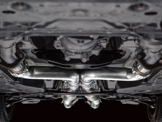 AWE 2023 Nissan Z RZ34 RWD Touring Edition Catback Exhaust System w/ Diamond Black Tips - 3015-33400 Photo - Mounted