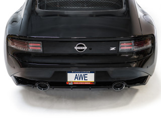 AWE 2023 Nissan Z RZ34 RWD Track Edition Catback Exhaust System w/ Chrome Silver Tips - 3020-32400 Photo - Mounted