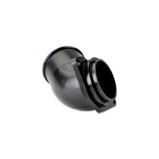 IAG Performance Replacement Blow Off Valve Elbow 2002-07 WRX 2004-21 STI Black - IAG-ENG-5012BK
