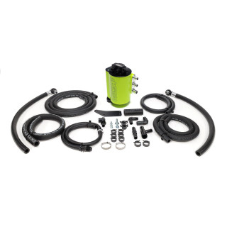 IAG Air / Oil Separator (AOS) in Neon Yellow for 2002-07 Subaru Impreza WRX, 2004-07 STI, 2004-08 forester XT IAG-ENG-7185NY