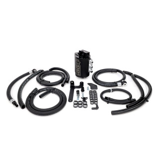 IAG Air Oil Separator AOS in Black for 2015-21 Subaru Impreza WRX, 2014-18 forester XT IAG-ENG-7187BK
