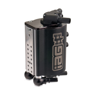 IAG Performance Air Oil Separator AOS 2022 + WRX Black IAG-ENG-7188BK Side