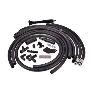 IAG Performance V2 Street Series AOS Replacement Hose Line and Hardware Install Kit 08-14 WRX 08-20 STI - IAG-RPL-7151IK