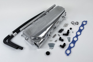 CSF Gen 2 B58 Race X Charge-Air-Cooler Manifold - Raw Billet Aluminum Finish - 8400 Photo - Unmounted