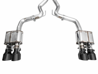 AWE 2024 Ford Mustang GT Fastback S650 RWD SwitchPath Catback Exhaust w/ Quad Diamond Black Tips - 3025-43650 Photo - out of package