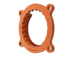 aFe 2024 Ford Mustang GT/ 2024 Ford Mustang Dark Horse V8 5.0L Silver Bullet Throttle Body Spacer - 46-33026N Photo - Unmounted