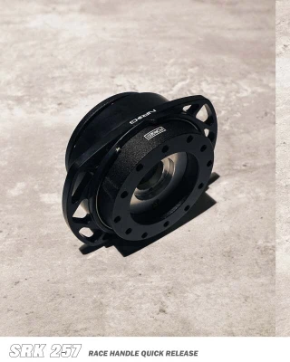 NRG Quick Release Gen 2.0 - Black SFI Body / Black Cutout Ring - SRK-257-1BK Photo - Primary