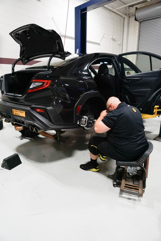 Ohlins 2022+ Subaru WRX (VB) Road & Track Set W/ Springs - SUS MX00S1 Photo - lifestyle view