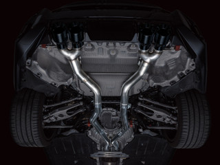 AWE Tuning 23-24 BMW G87 M2 Track Edition Exhaust - Diamond Black Tips - 3020-43487 Photo - Mounted