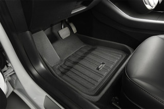 3D Maxpider 2024 Tesla Model 3 Elitect Floor Mat 1st/2nd Row - E1TL06901809 Photo - Mounted