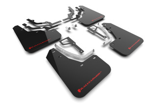 Rally Armor 2025 Hyundai Ioniq 5 N Black Mud Flap w/ Red Logo - MF117-UR-BLK-RD User 1