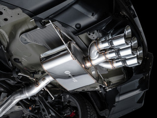 AWE Tuning 2024 Acura Integra Type S DE5 FWD Touring Edition Exhaust w/ Triple Chrome Silver Tips - 3015-52335 Photo - Mounted