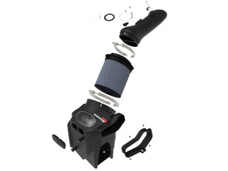 aFe 20-24 Ford Diesel Trucks V8-6.7L (td) Momentum HD Cold Air Intake System w/ Pro 10R Filter - 50-70007T-1 Photo - Unmounted